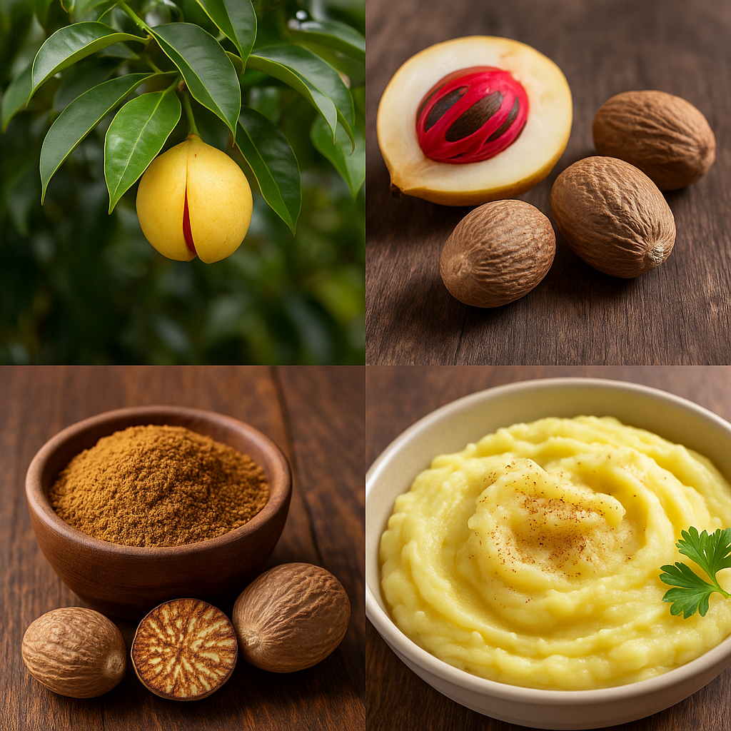 Nootmuskaatnoten – kruid van gronding en innerlijke wijsheid