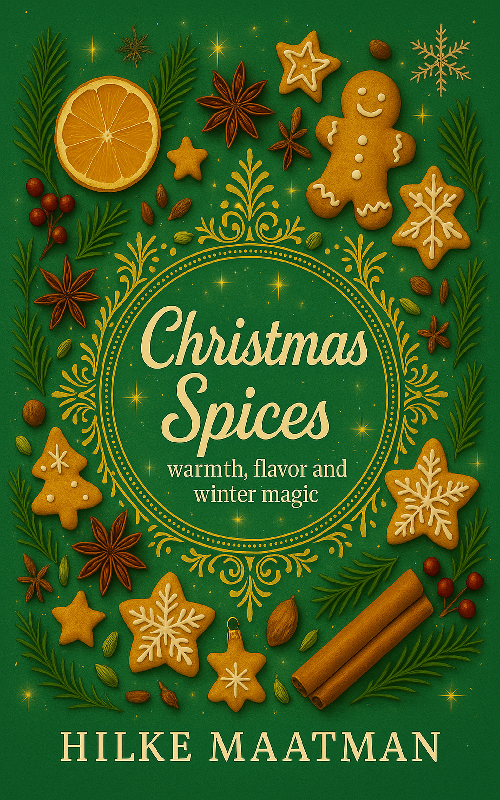 Book cover Christmas Spices by Hilke Maatman