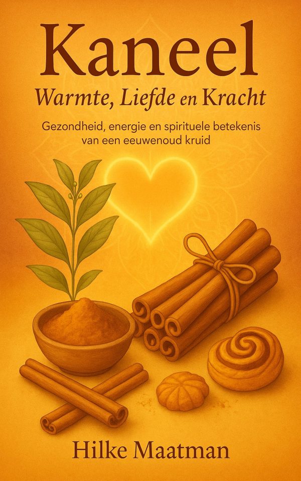 Boekcover van ‘Kaneel – Warmte, liefde en kracht’ van Hilke Maatman – Gezonde voeding en kruiden.