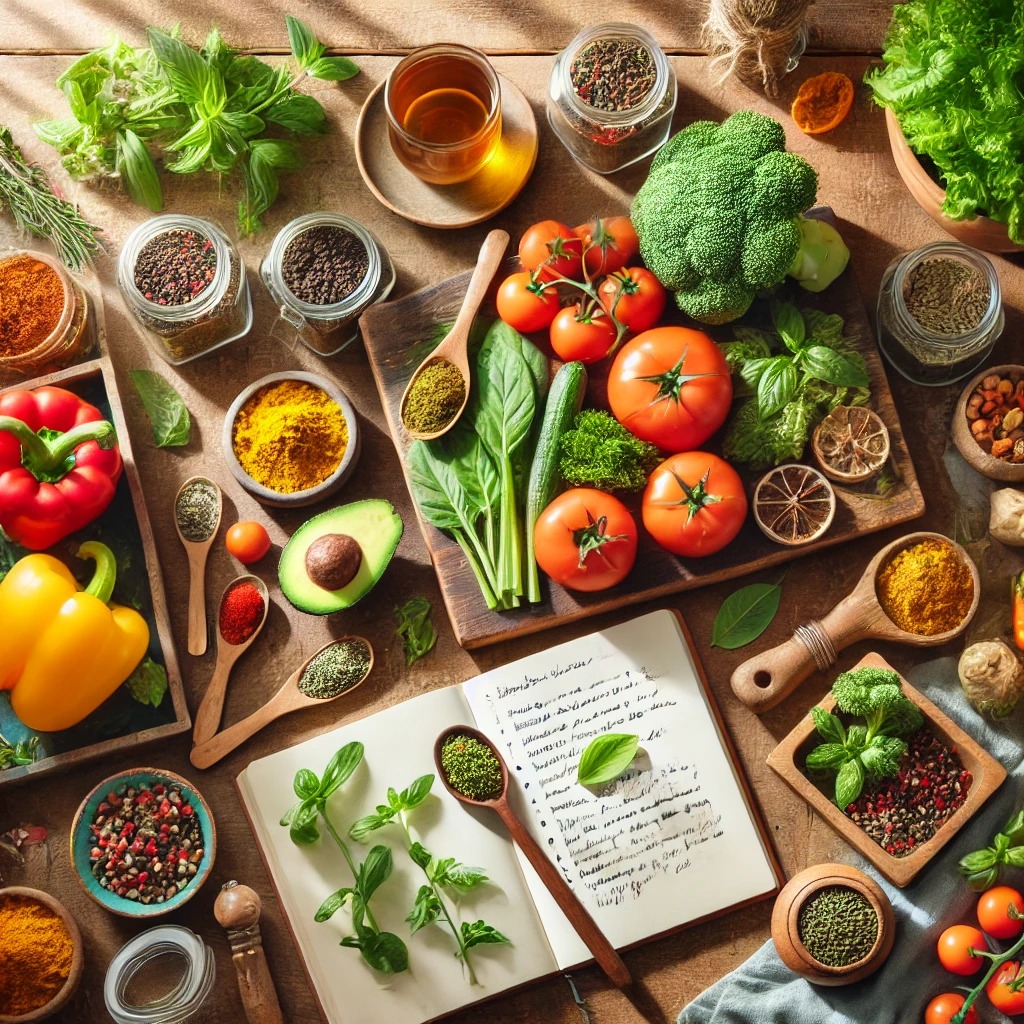 Titelafbeelding voor de Kennisbank Gezonde Voeding en Kruiden van Hilke Maatman