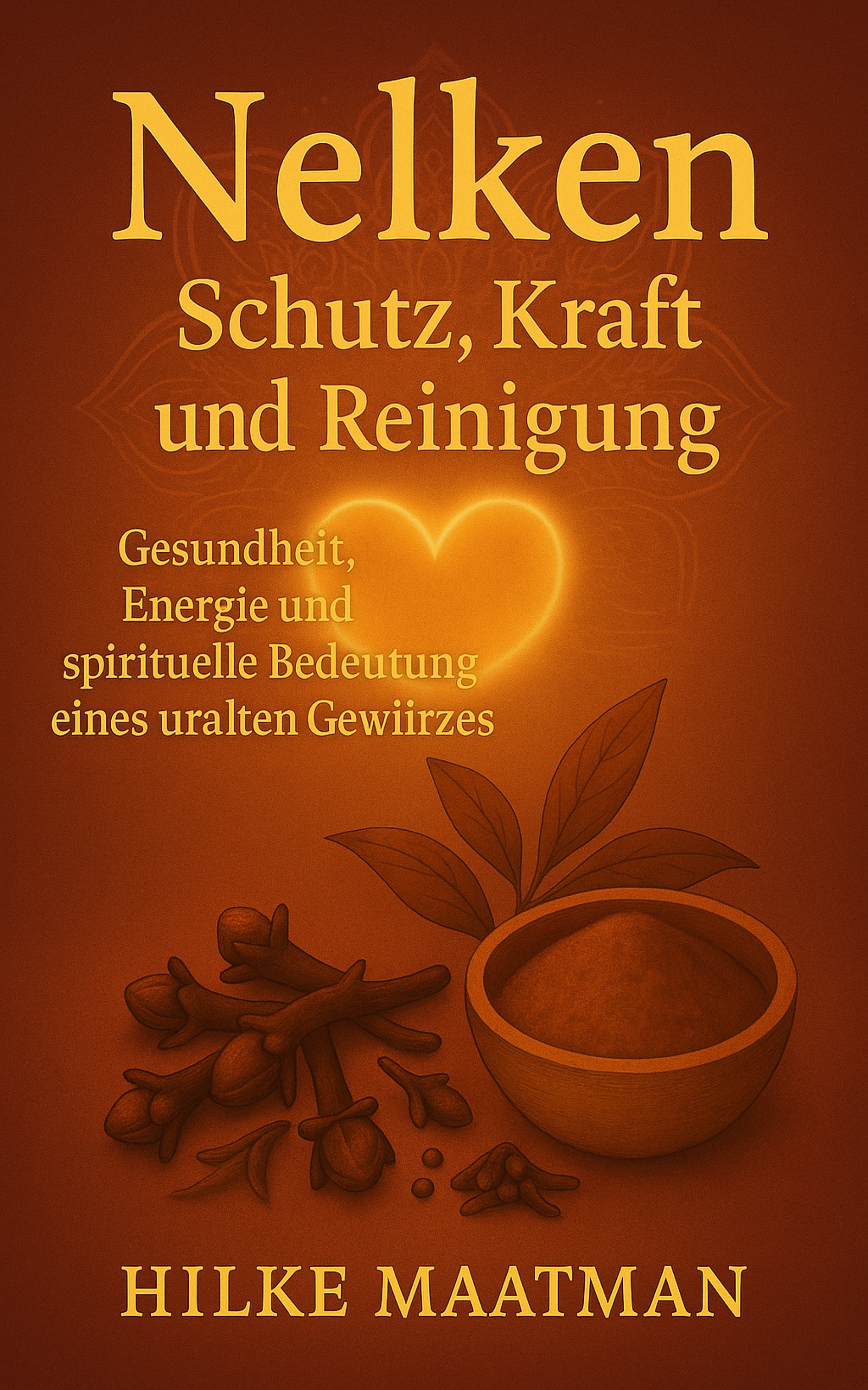 Buchcover „Nelken – Schutz, Kraft und Reinigung“ von Hilke Maatman – Gesunde Ernährung und Kräuter.