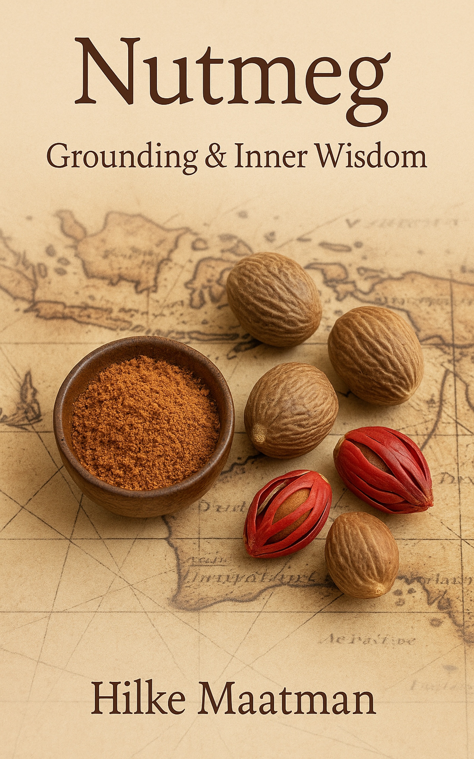 Book cover Nutmeg – Grounding and Inner Wisdom by Hilke Maatman