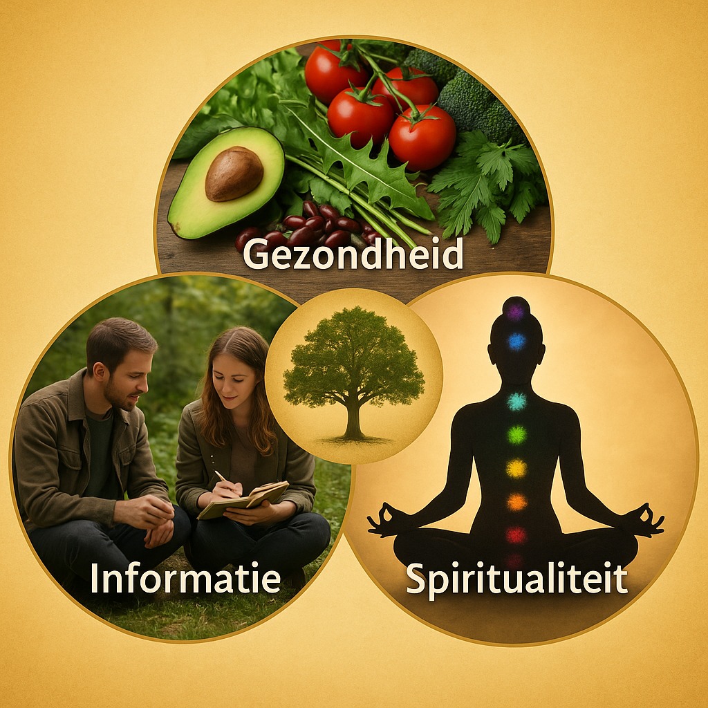 Gezondheid, informatie en spiritualiteit in balans voor lichaam en ziel