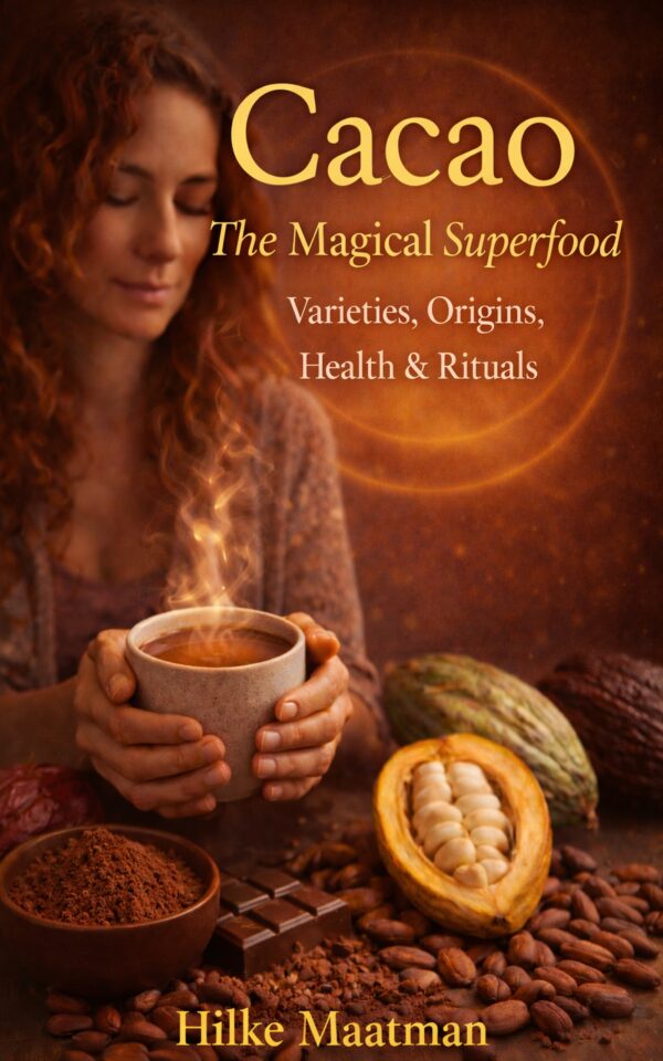 Cacao – The Magical Superfood” about pure cacao, health, origins and rituals for body & soul