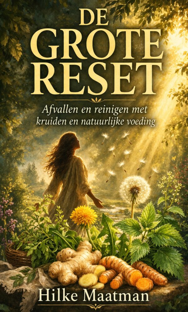 Boekcover De Grote Reset afvallen en reinigen met kruiden en natuurlijke voeding door Hilke Maatman